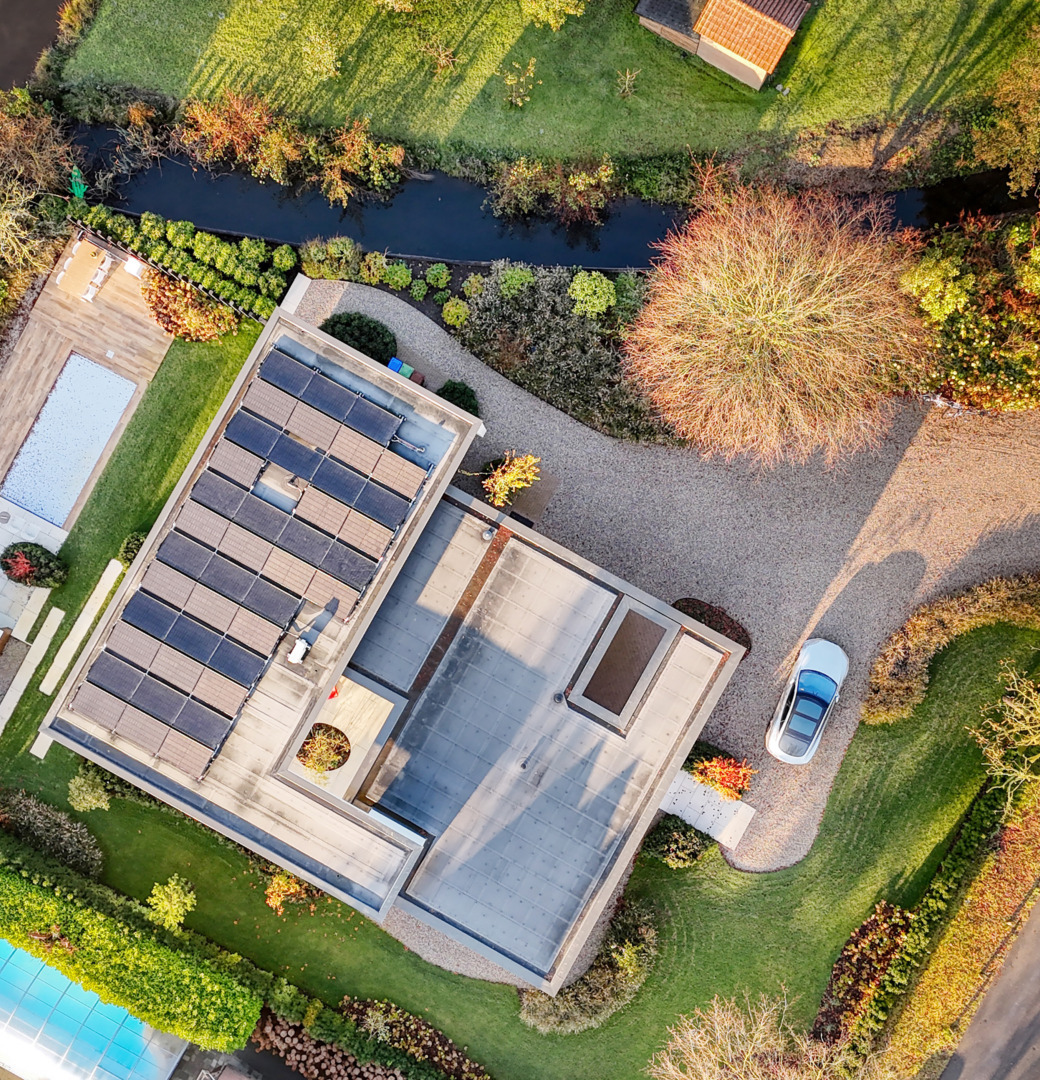 Moderne villa vol licht, luxe en leefruimte in Vleuten