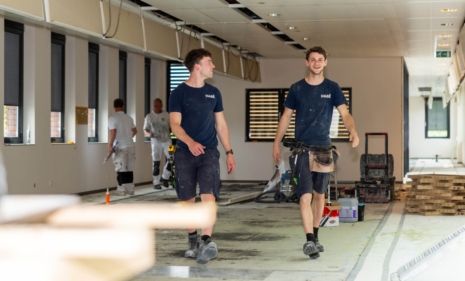 HABÉ op de bouw
