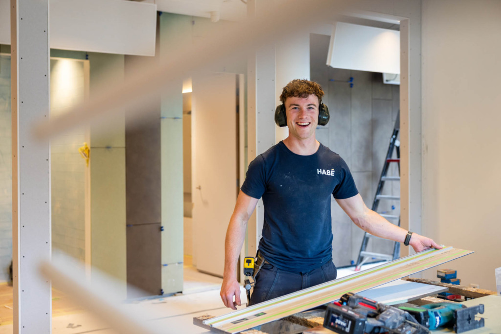 HABÉ timmerman op de bouw